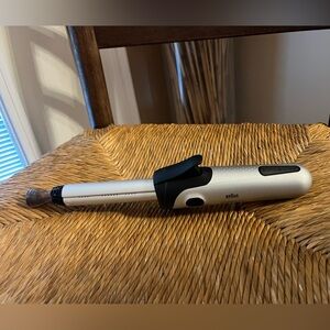 Braun SmoothStyler Steam Hair Curling Hot Tongs Cordless Travel Safe Gas